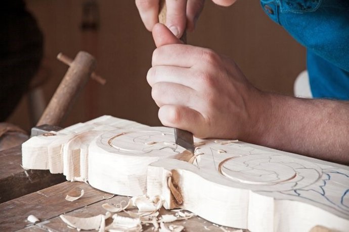 Archivo - Trabajos de madera.