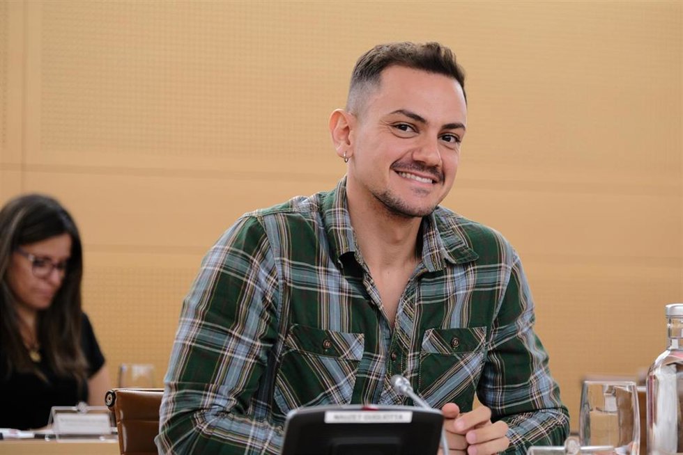 Archivo - El consejero delegado de Participación Ciudadana y Diversidad, Nauzet Gugliotta