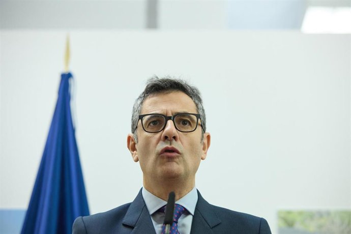 El ministro de la Presidencia, Relaciones con las Cortes y Memoria Democrática, Félix Bolaños