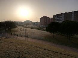El Rey Mago Melchor durante la cabalgata de Reyes 2023 en Murcia