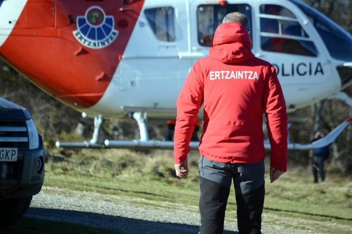 Equipo de búsqueda de la Ertzaintza