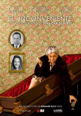 Cartel de la obra 'El inconveniente', que abre el 34 Festival de Invierno de Torrelavega