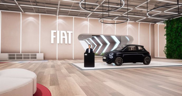 El stand de Fiat en el CES de Las Vegas de 2023