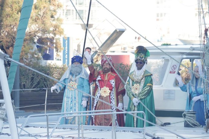 Los Reyes Magos llegan a Valncia