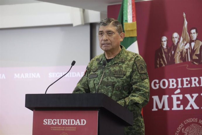 El secretario de Defensa Nacional de México, Luis Crescencio Sandoval