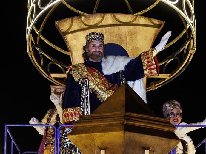 REY GASPAR EN LA CABALGATA DE MADRID 2023