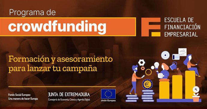 Programa de acceso en Extremadura a la financiación mediante crowdfunding para empresas y emprendedores