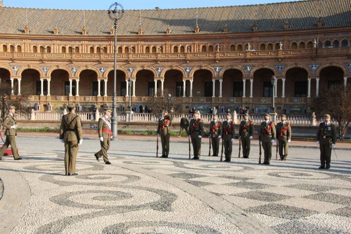 Acto de la Pascua Militar en Sevilla