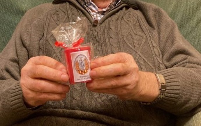 La Hospitalidad de Lourdes de la Diócesis de Barbastro-Monzón visita a 300 enfermos y mayores por Navidad.