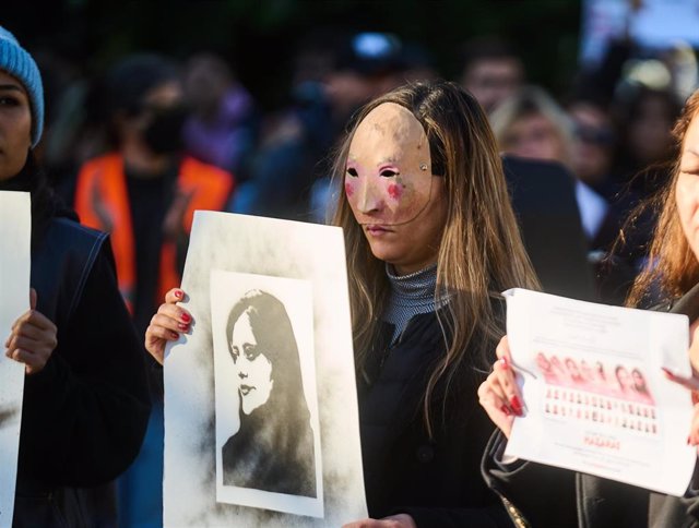 Archivo - Protesta en Alemania contra la muerte de Mahsa Amini 