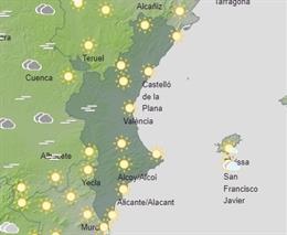 Predicción del tiempo para este sábado 7 de enero