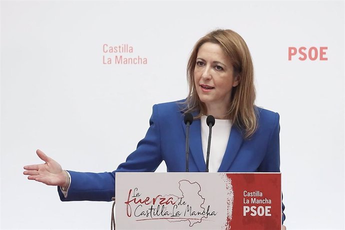 Archivo - La eurodiputada y portavoz del PSOE de Castilla-La Mancha, Cristina Maestre, en foto de archivo  