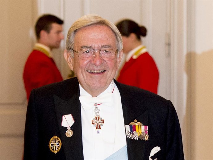 CONSTANTINO DE GRECIA EN IMAGEN DE ARCHIVO