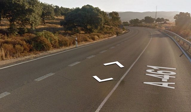 El accidente se ha registrado en el kilómetro 35 de la A-461, que une La Granada con Campofrío.