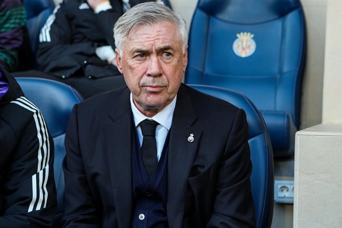El entrenador del Real Madrid, Carlo Ancelotti