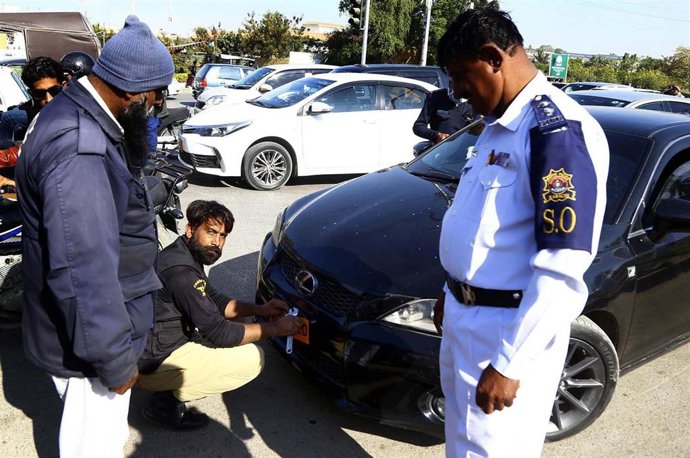 Policía en Pakistán