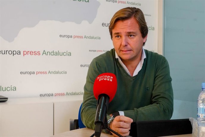 El secretario general del PP de Andalucía, Antonio Repullo