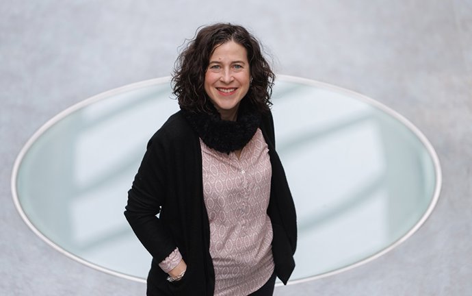 La investigadora Ana Zabalza