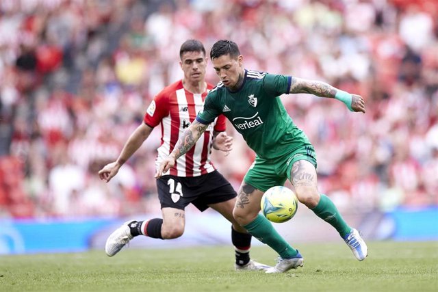 Archivo - Chimy Ávila y Dani García en un Athletic Club-Osasuna