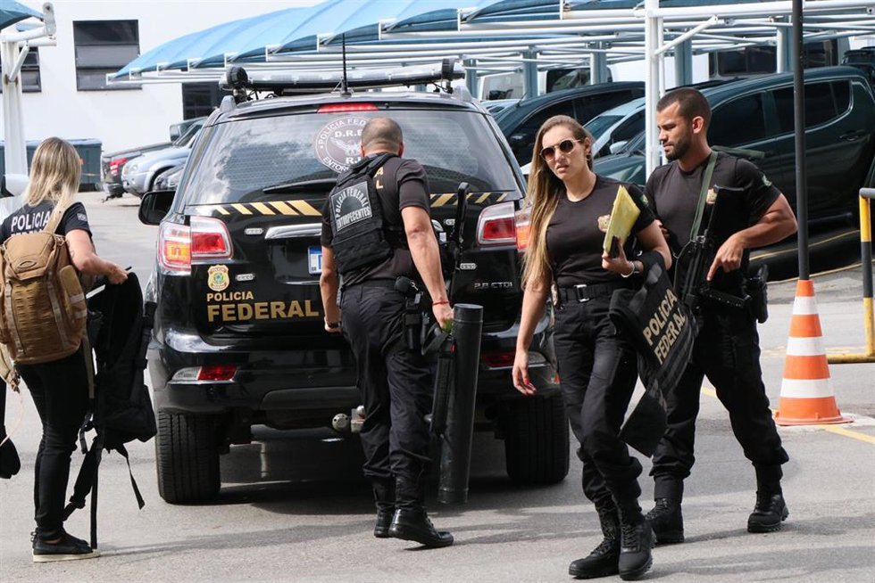 Policía federal en Brasil