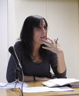 Archivo - Carolina Cordero, portavoz del grupo municipal de IU-Los Verdes en Parla