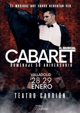Imagen del cartel del espectáculo 'Cabaret. Homenaje 50 aniversario'.