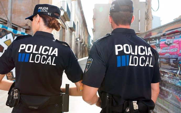 Agentes de la Policía Local de Palma.