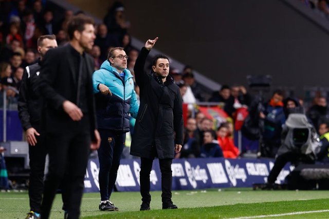 L'entrenador del FC Barcelona, Xavi Hernández