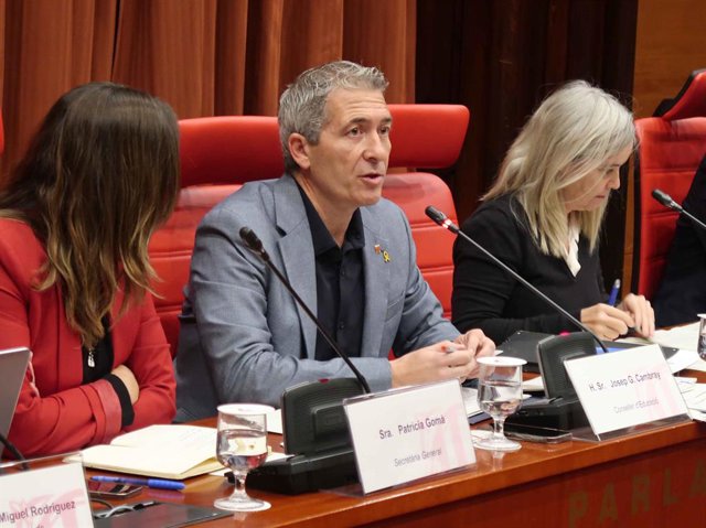 Archivo - El conseller Josep Gonzàlez-Cambray 