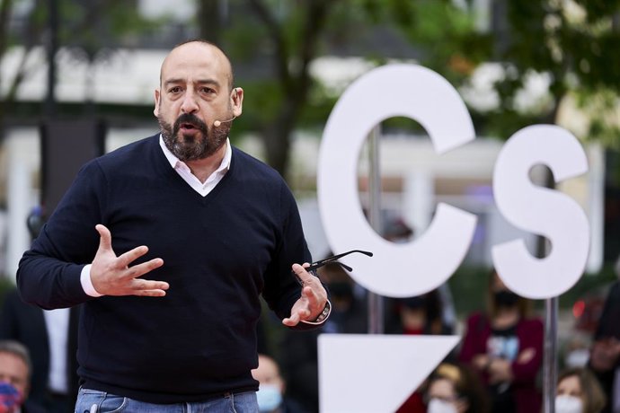 Archivo - L'eurodiputat de Cs, Jordi Cañas