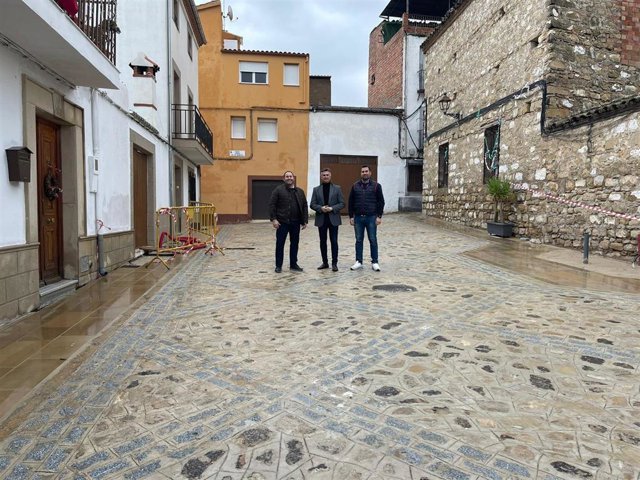 Visita a obras en calles con cargo al PFEA