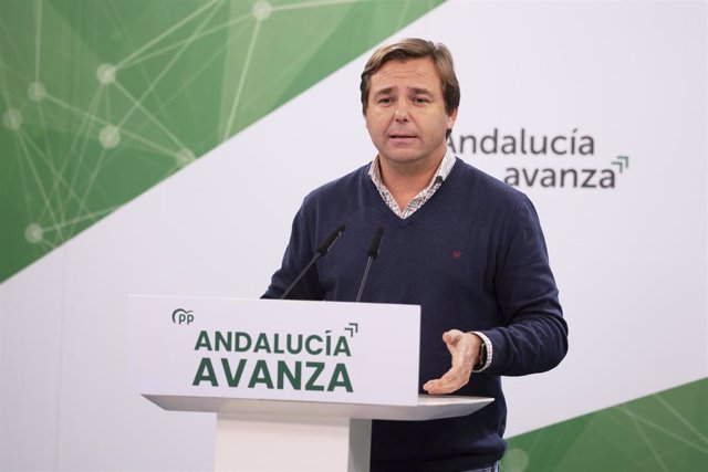 El secretario general del Partido Popular en Andalucía, Antonio Repullo, en una fotografía de archivo