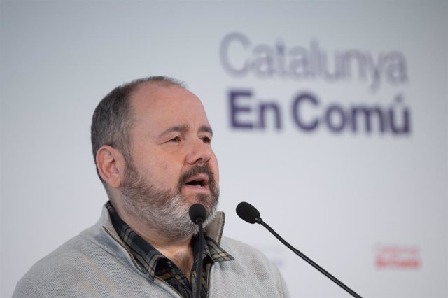 El portaveu dels comuns i diputat al Congrés, Joan Mena