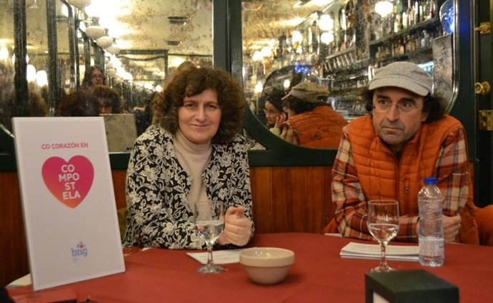 Goretti Sanmartín y Xesús Domínguez