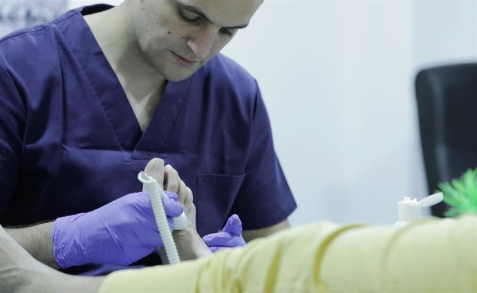 Archivo - Estudio del pie, foto de recurso