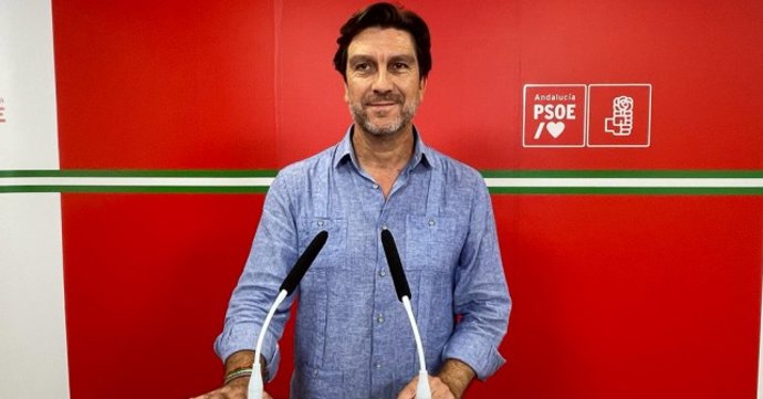 Archivo - El portavoz del PSOE de Huelva y parlamentario andaluz electo por la provincia, Enrique Gaviño.
