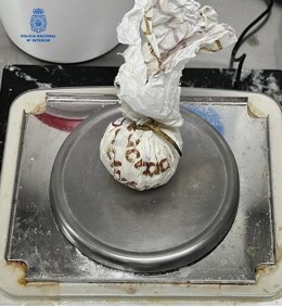 Cocaína intervenida en Ibiza