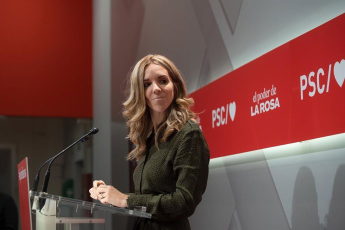 La portaveu del PSC, Elia Tortolero