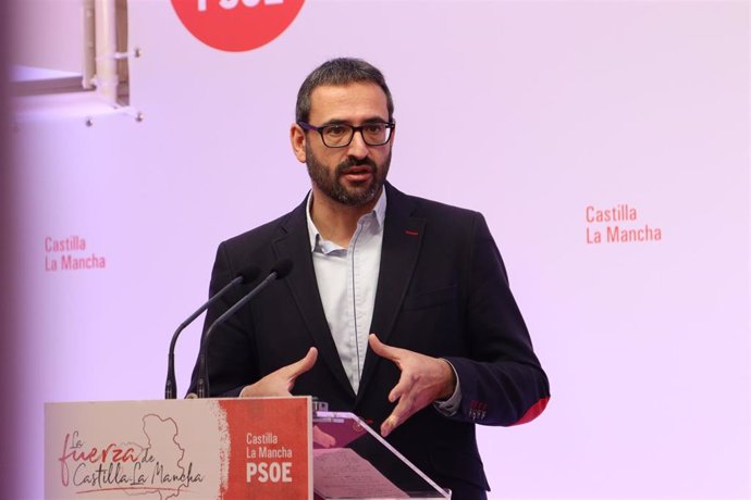 El secretario regional de Organización del PSOE, Sergio Gutiérrez,