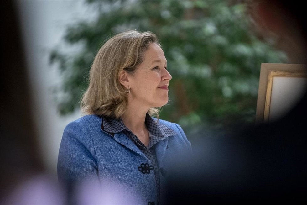 La vicepresidenta primera y ministra de Asuntos Económicos y Transformación Digital, Nadia Calviño.
