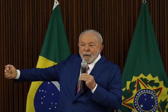 El presidente de Brasil, Luiz Inácio Lula da Silva