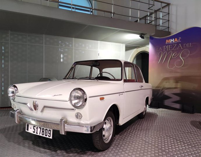 Seat 600, modelo Siata Tarraco de 1966, pieza del mes en el Museo de Historia de la Automoción de Salamanca.