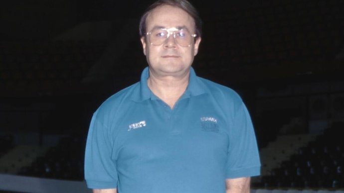 El exentrenador de baloncesto Miguel Ángel Martín, fallecido el 30 de noviembre de 2022 a los 73 años.