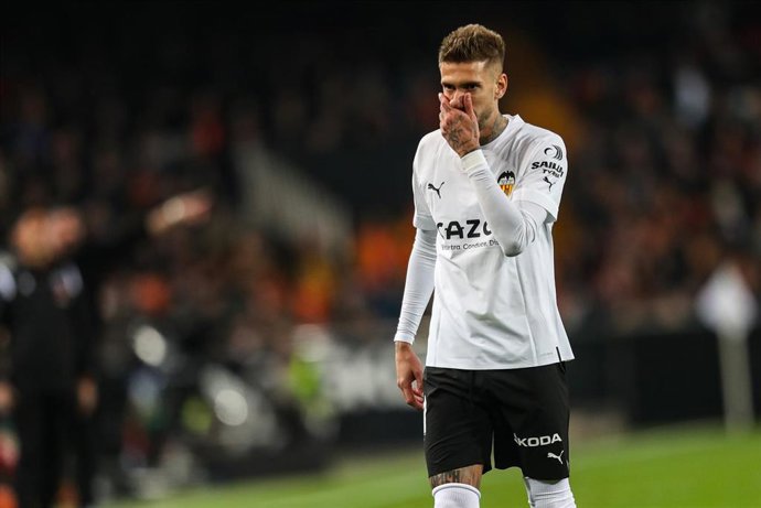 El jugador del Valencia Samu Castillejo