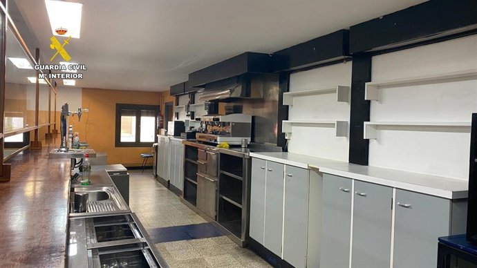 Cafetería del Cuartel de La Salve, en Bilbao.