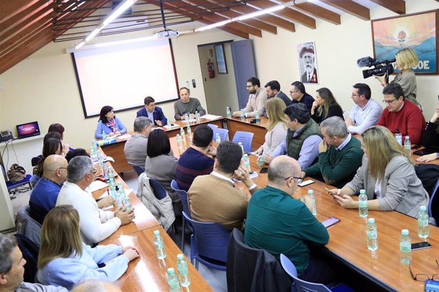 Primera reunión del año de la ejecutuva provincial del PSOE