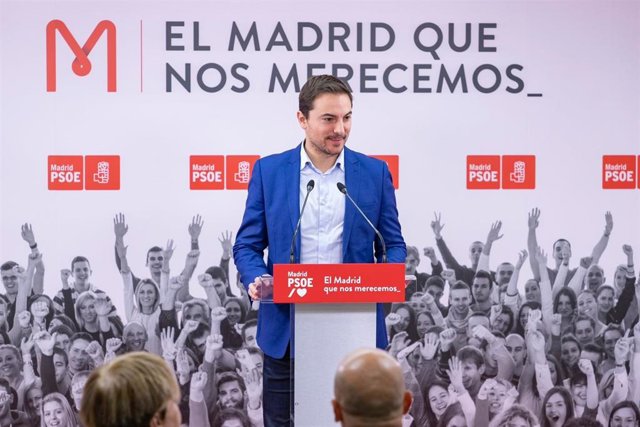 Juan Lobato, secretario general del PSOE-M y portavoz del partido socialista en la Asamblea de Madrid