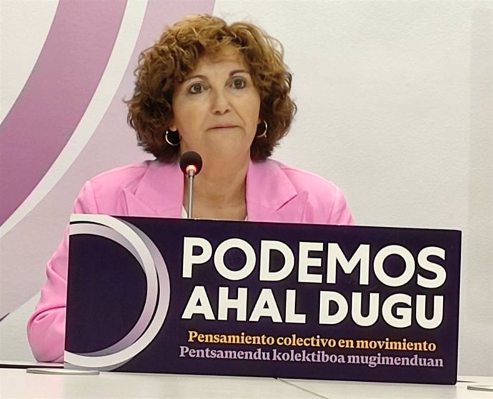 Archivo - La coordinadora general de Podemos, Pilar Garrido