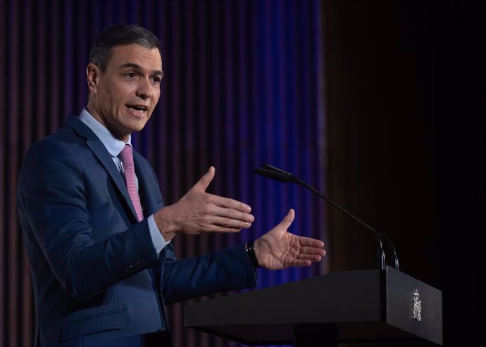 El presidente del Gobierno, Pedro Sánchez