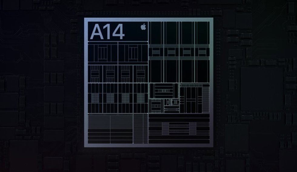 Archivo - Chip A14 de Apple.